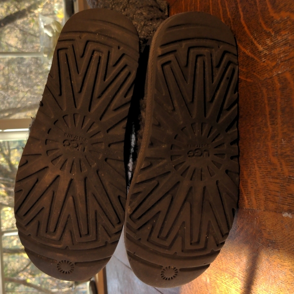 UGG cardigan boots, grey size 7 7.5 - Picture 5 of 5